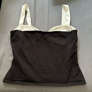 Reformation Harlan knit top size medium